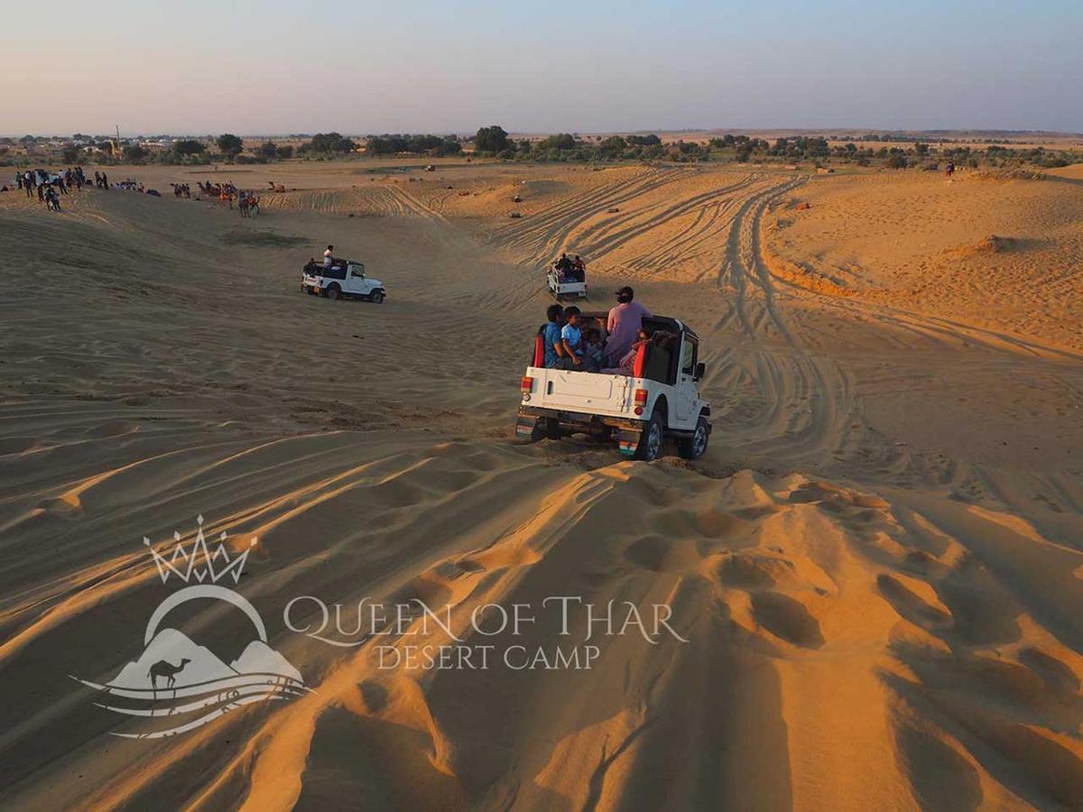 Hotel Queen Of Thar Desert Camp Sām Zewnętrze zdjęcie