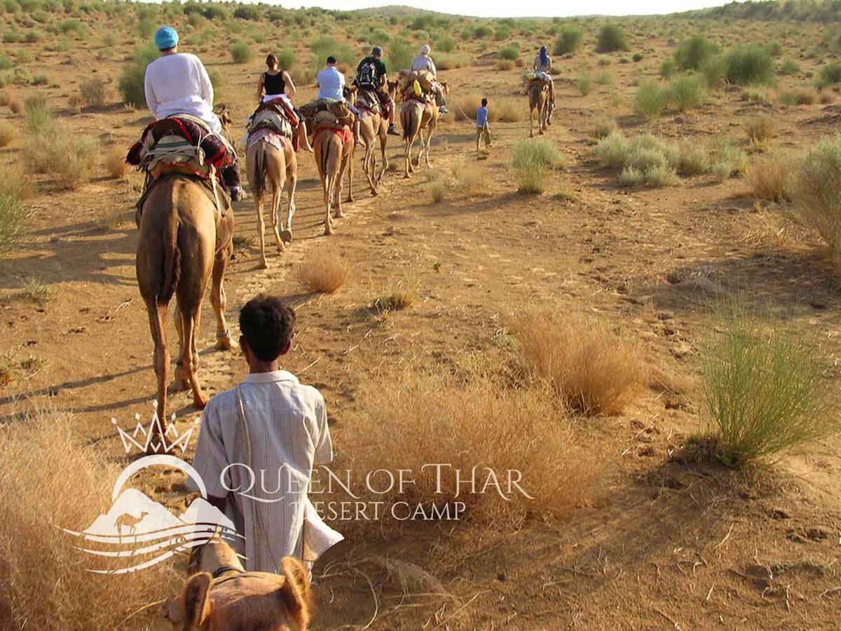 Hotel Queen Of Thar Desert Camp Sām Zewnętrze zdjęcie