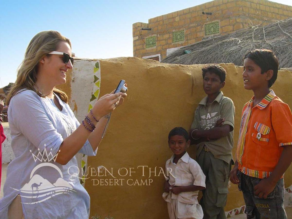 Hotel Queen Of Thar Desert Camp Sām Zewnętrze zdjęcie