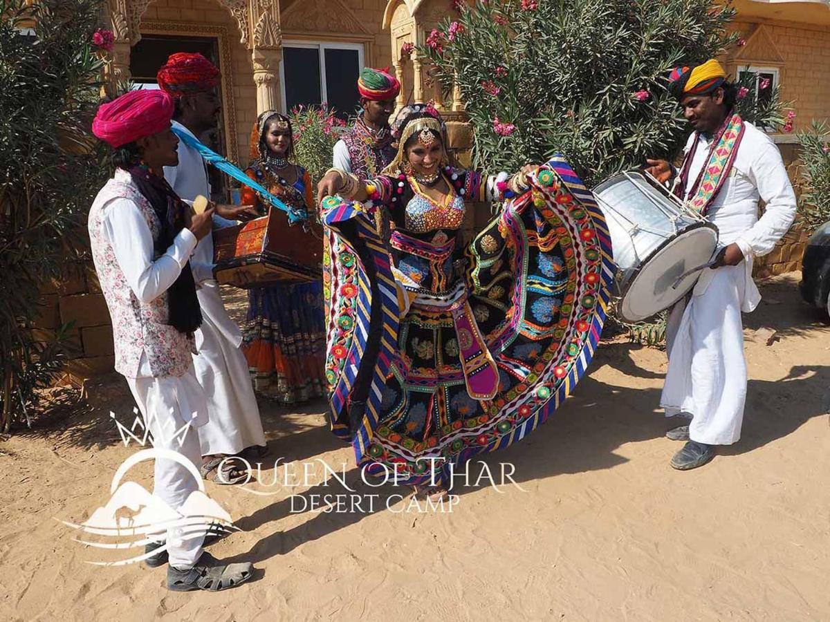 Hotel Queen Of Thar Desert Camp Sām Zewnętrze zdjęcie